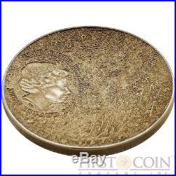 Niue Island MERCURY series SOLAR SYSTEM Silver coin $1 Antique finish 2016