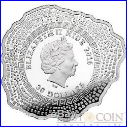 Niue Island MOUNT VOLCANO VESUVIUS POMPEII ITALY $30 Silver coin 2016 Proof 6 oz