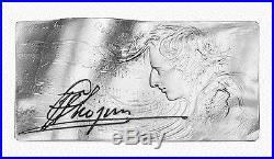 Niue Islands 2015 20$ The score of Frederic Chopin 4oz Silver Coin