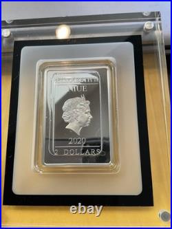 Niue Star Wars A New Hope 2020 $2 Rectangular Proof Coin Rare # 0516 Of 1977
