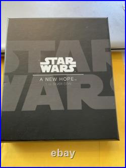 Niue Star Wars A New Hope 2020 $2 Rectangular Proof Coin Rare # 0516 Of 1977