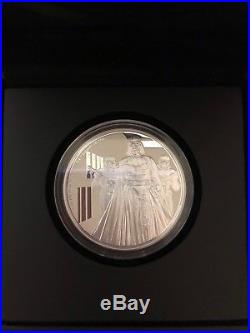 Niue Star Wars Disney $ 2 Darth Vader Proof Silver coin 2016