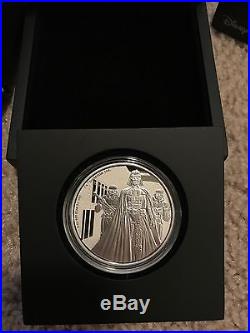 Niue Star Wars Disney $ 2 Darth Vader Proof Silver coin 2016 mint condition
