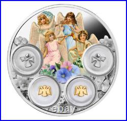 Our Angels 77.75g Proof Silver Coin 5$ Niue 2019