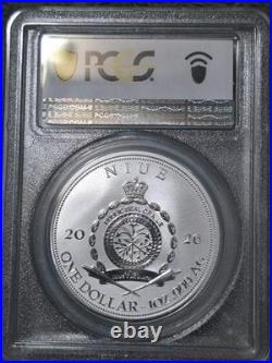 PCGS 2026 Niue Mermaid Black Sea colori 1oz Silver Rev PR/PR70 ULTRA HIGH RELIEF PCGS 2026 Niue Mermaid Black Sea colori 1oz Silver Rev PR/PR70 ULTRA HIGH RELIEF