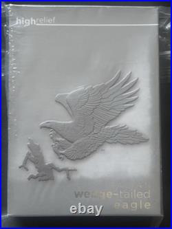 PCGS PR70 High Relief 2015 Australian Wedge-Tailed Eagle 1oz Silver J Mercanti