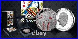 PRESALE 2026 Niue Queen of Hearts 1 oz Silver Proof Coin Box COA LE750