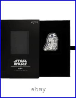 R2-D2 Star Wars Droids Shaped 1 Oz Silver Coin 2$ Niue 2025 R2-D2 Star Wars Droids Shaped 1 Oz Silver Coin 2$ Niue 2025