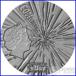 SPEED OF LIGHT Code Of The Future 2 Oz Silver Coin 2$ Niue 2016