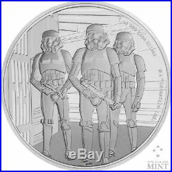 STAR WARS CLASSIC STORMTROOPER 2019 Niue 1oz proof silver coin