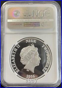 STAR WARS DARTH VADER SILVER COIN LOT NGC PF 70 1st RELEASE 1 OF 500 STRUCK UC