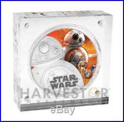 STAR WARS THE FORCE AWAKENS COMPLETE 3 COIN SET BB-8, FINN, POE DAMERON WithOGP