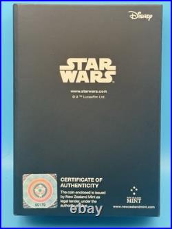 Say Wars X-34 Landspeeder 1 oz Silver Coin Niue 2024 In Capsule