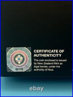 Say Wars X-34 Landspeeder 1 oz Silver Coin Niue 2024 In Capsule