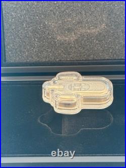 Say Wars X-34 Landspeeder 1 oz Silver Coin Niue 2024 In Capsule