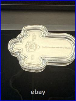 Say Wars X-34 Landspeeder 1 oz Silver Coin Niue 2024 In Capsule