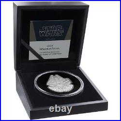 Silver Coin Star Wars T Millennium Falke T 2022-Niue 3 Oz PP