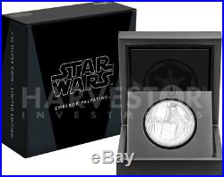 Star Wars Classics Emperor Palpatine 1 Oz. Silver Coin With Ogp Coa 13th
