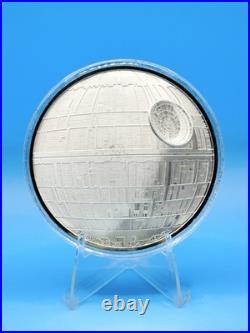 Star Wars DEATH STAR 3oz. 999 Silver Coin Niue 2022 Only 3000 Mintage Star Wars DEATH STAR 3oz. 999 Silver Coin Niue 2022 Only 3000 Mintage