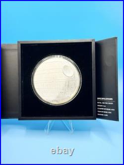 Star Wars DEATH STAR 3oz. 999 Silver Coin Niue 2022 Only 3000 Mintage Star Wars DEATH STAR 3oz. 999 Silver Coin Niue 2022 Only 3000 Mintage