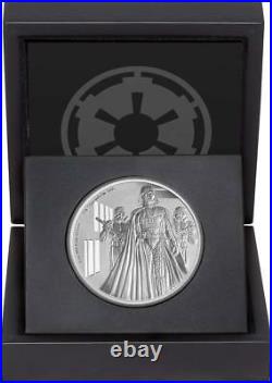 Star Wars Darth Vader 1 Oz Silber Münze 2$ Niue 2016 Silber 999/1000