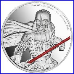 Star Wars Darth Vader 2017 Niue High Relief 2oz Silver Coin