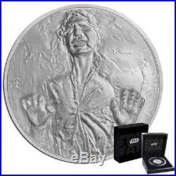 Star Wars Han Solo 2017 Niue High Relief 2oz Silver Coin
