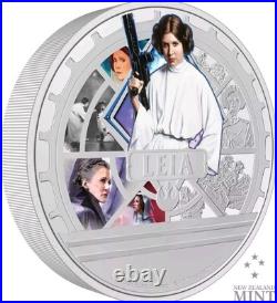 Star Wars Princess Leia Organa 3oz Silver Coin Niue 2023 Star Wars Princess Leia Organa 3oz Silver Coin Niue 2023