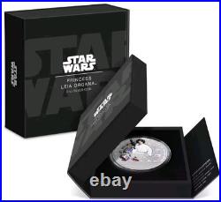 Star Wars Princess Leia Organa 3oz Silver Coin Niue 2023 Star Wars Princess Leia Organa 3oz Silver Coin Niue 2023