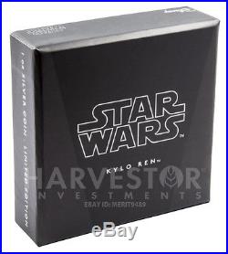 Star Wars The Force Awakens Complete 3-coin Set Kylo Ren, Phasma, Rey All Ogp