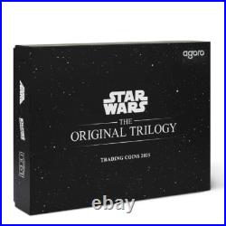 Star Wars The Original Trilogy 2025 Silver Trading Coins Niue Agoro SEALED Star Wars The Original Trilogy 2025 Silver Trading Coins Niue Agoro SEALED