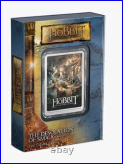 THE HOBBIT The Desolation of Smaug 1oz Silver Coin Niue 2023