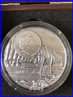 TROJAN HORSE Ancient Myths 2 Oz Silver Coin 10$ Niue 2016