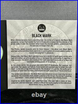 T & S Black Mark 2 oz Fine Silver Coin Niue 2026 With Diamond Complete Box COA