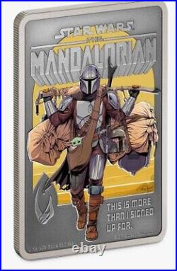 The Mandalorian 1oz Silver Poster Coin