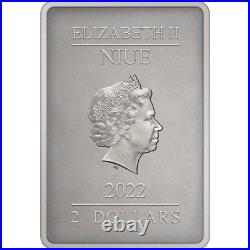The Mandalorian GROGU 1 oz Silver Poster Coin 2022 Niue