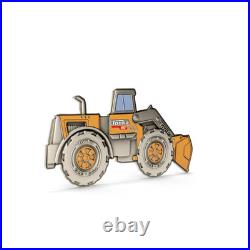 Tonka Front Loader 1oz. 999 Silver Proof Colour Coin Agoro 2026 (Niue)
