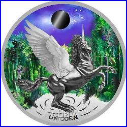 UNICORN 2020 1.05 oz Pure Silver Proof Coin Mint of Poland Niue
