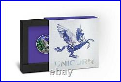 UNICORN 2020 1.05 oz Pure Silver Proof Coin Mint of Poland Niue