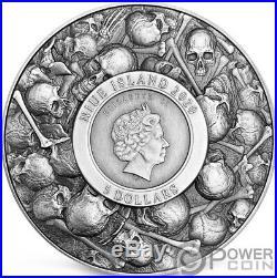 VLAD THE IMPALER Dracula 2 Oz Silver Coin 5$ Niue 2020