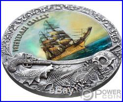 WHYDAH GALLY Grand Shipwrecks in a History 2 Oz Silver Coin 5$ Niue 2019