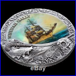 Whydah Gally Grand Shipwrecks in a History 2 oz Silver Coin Niue 2019